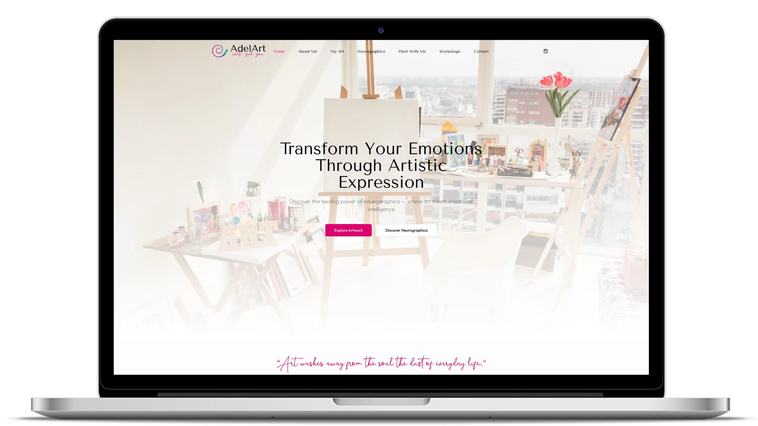 Homepage – Căldură artistică