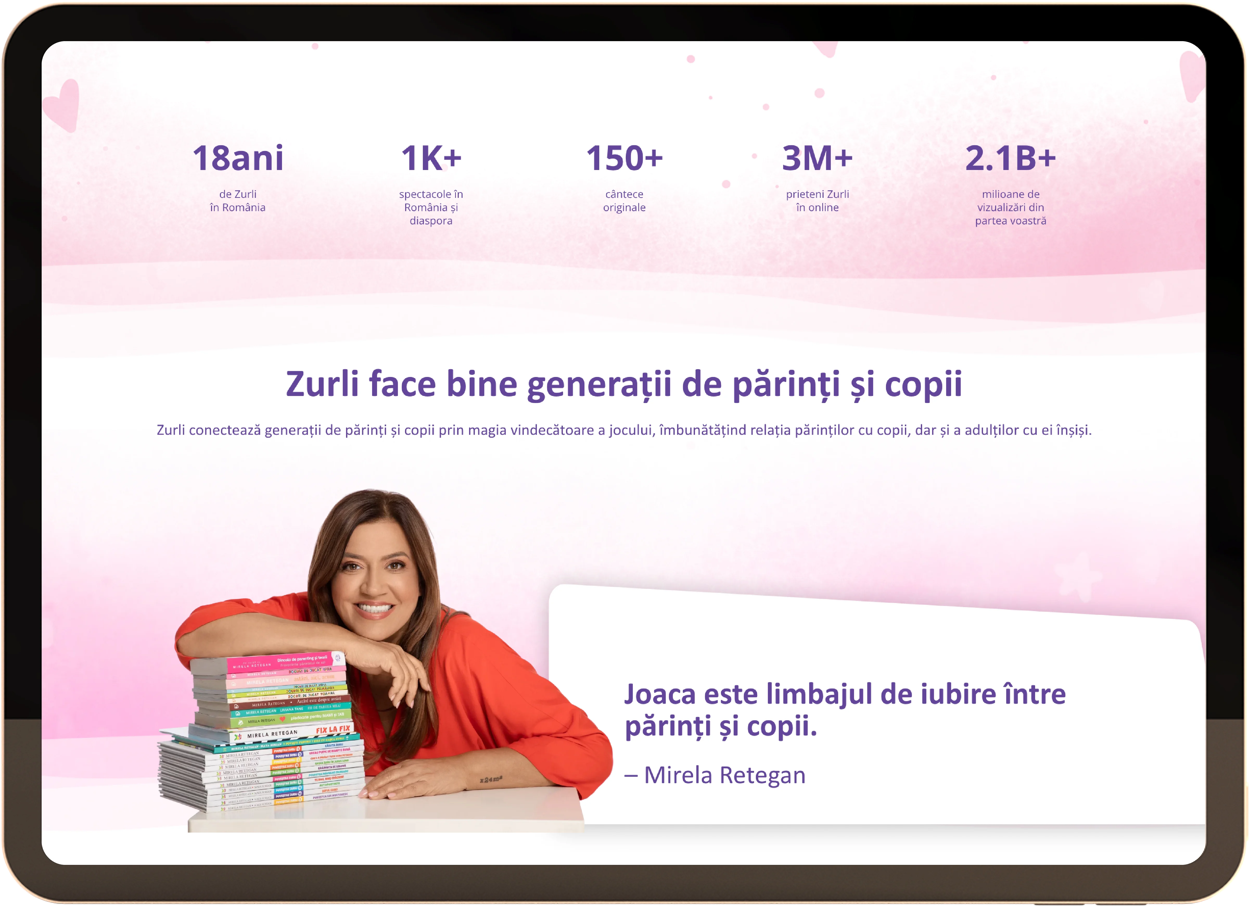 Zurli - Statistici si Mirela Retegan