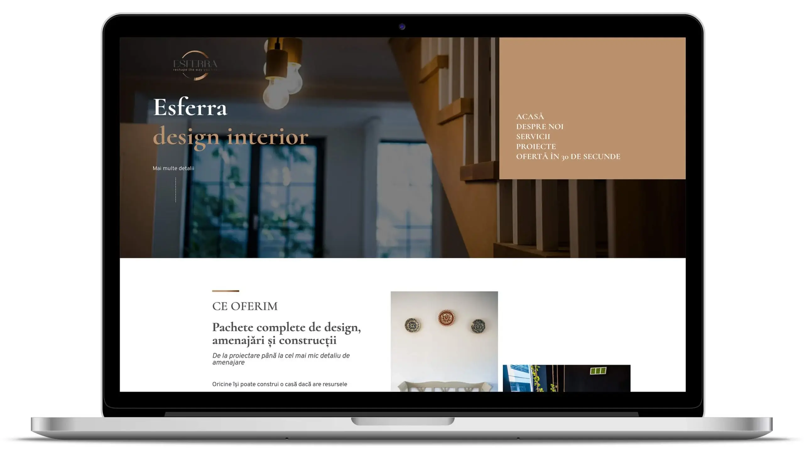 Creare site de prezentare