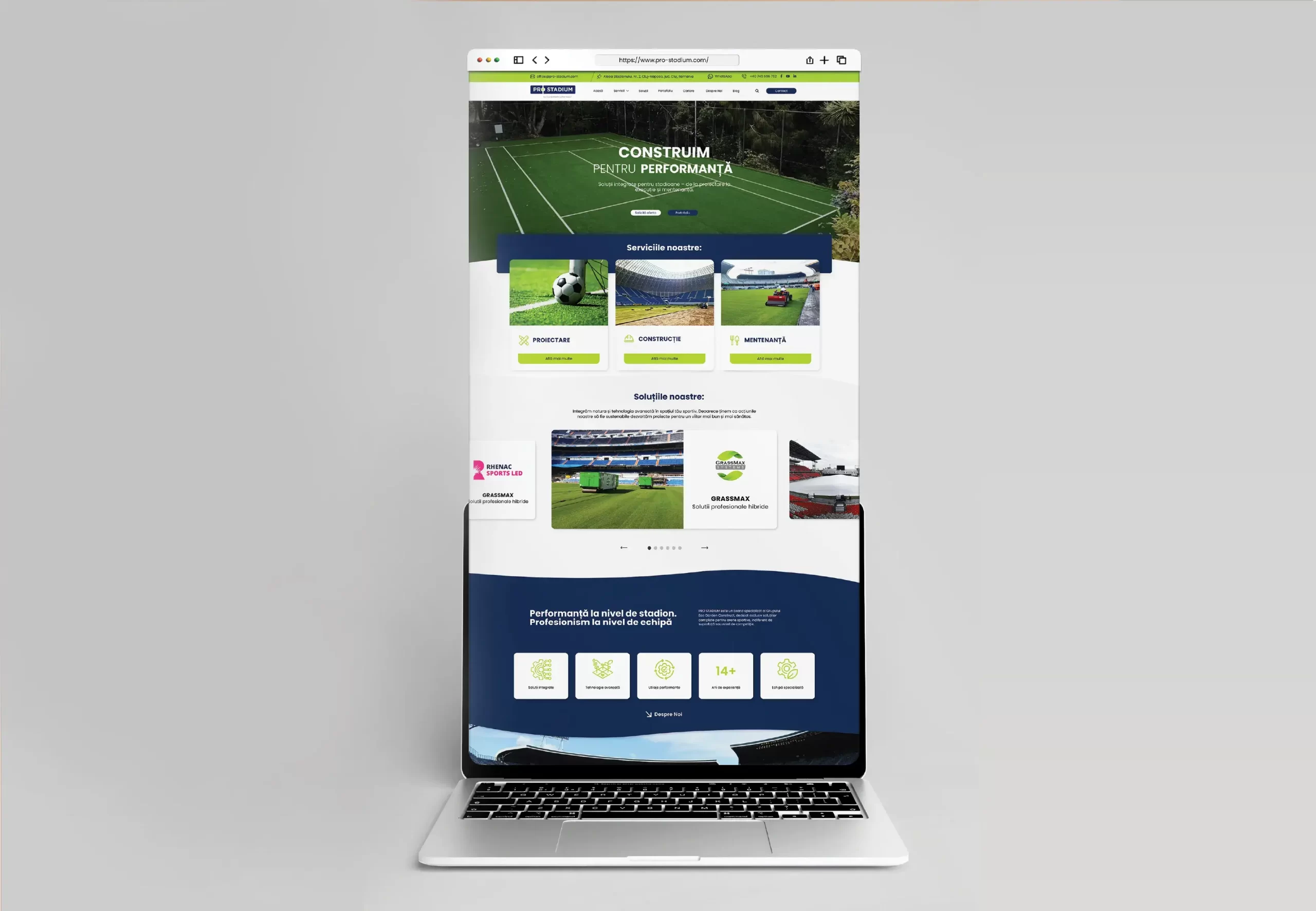 proiect web design baboon