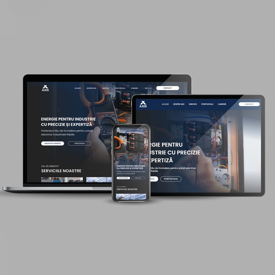 proiect web design baboon