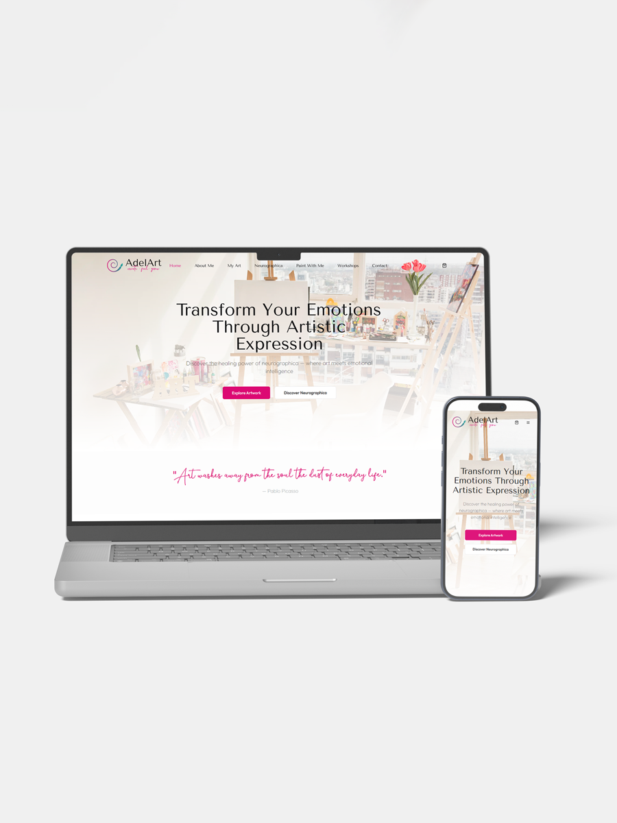 proiect web design baboon