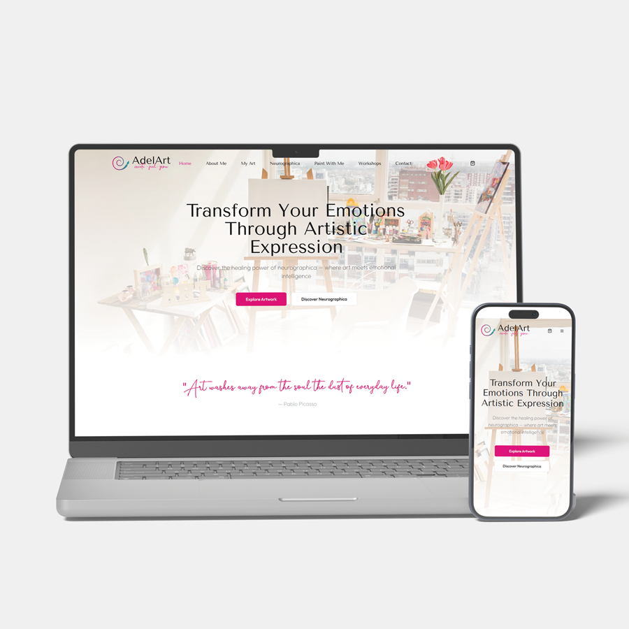 proiect web design baboon