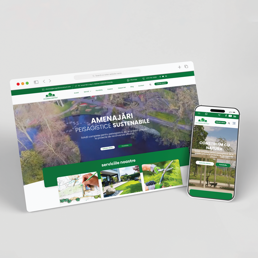 proiect web design baboon