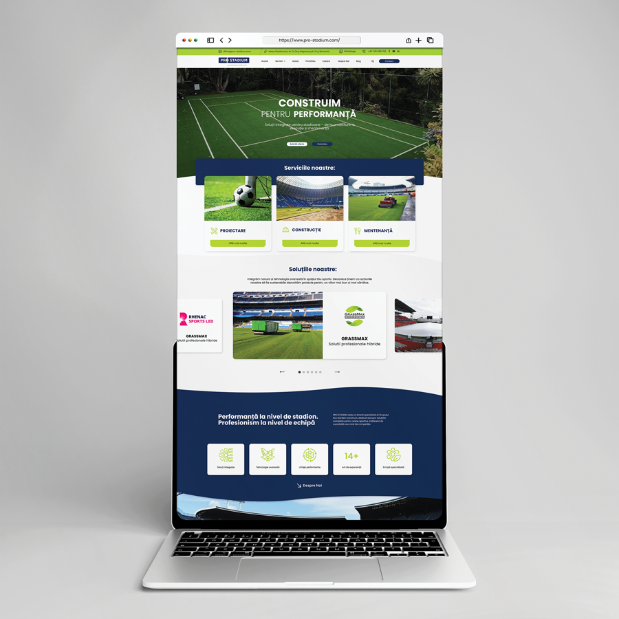 proiect web design baboon