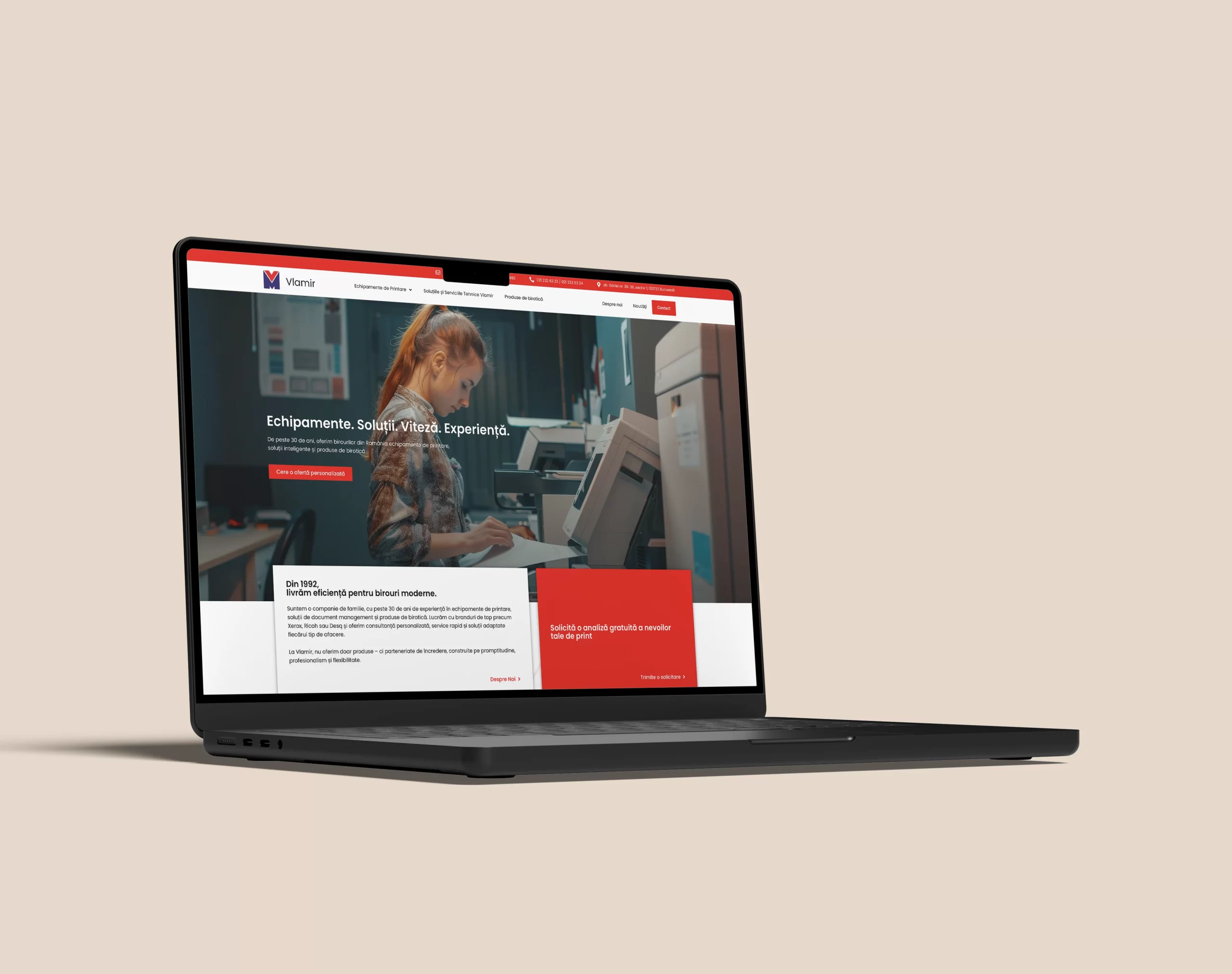 proiect web design baboon